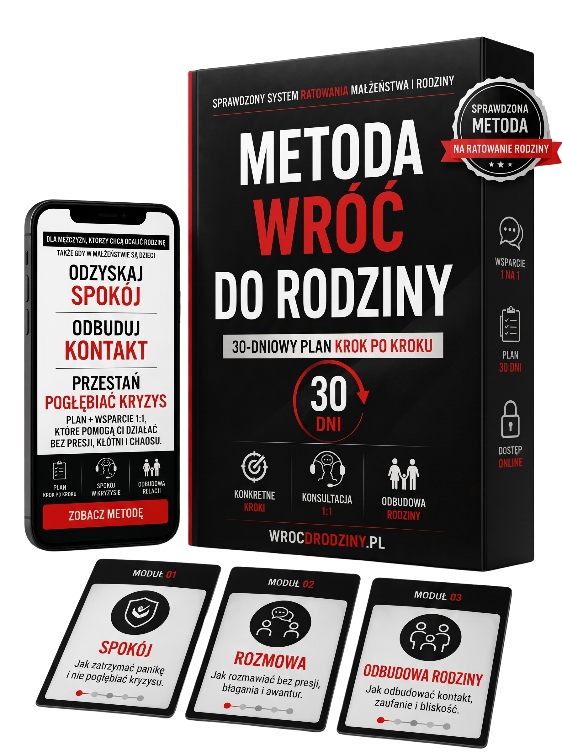 Mockup produktu Metoda Wróć Do Rodziny